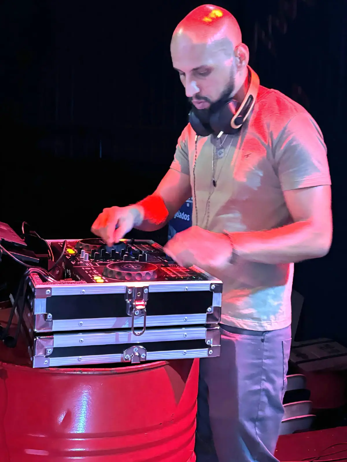 Produtor musical Adriano Figueiredo do Sons da Nova Terra